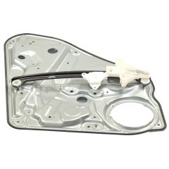 Power Rear Window Regulator w/ Panel Left Driver Side fits VW Passat 3B5839461A