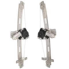 AUTOPA Window Regulator W/ Motor Front Left & Right for Chevrolet GMC 25901213
