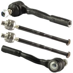 4PCS New Inner & Outer Tie Rod End Kit fit Mercedes-Benz w211 w219 2113302703
