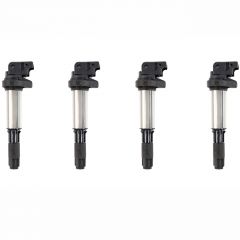 4 PCS  BAPMIC Ignition Coils for BMW E46 E53 E60 E70 12131712219