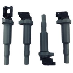 4 PCS  BAPMIC Ignition Coils for BMW E60 E85 E90 12137594936