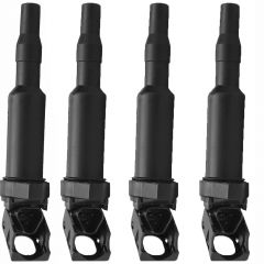 4 PCS  BAPMIC Ignition Coil Kit Front for BMW E46 Z4 E85 12137571643