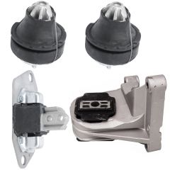 4 PCS  BAPMIC Enngine Motor Mounts Kit for Volvo S60 V70 XC70 XC90 30680770