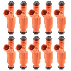 BAPMIC 10 Pieces KIT Fuel Injector Kit for Ford 0280155917