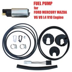 Electric Fuel Gas Pump w Accessories for Ford Lincoln Mazda Mercury E2471