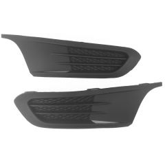 Genuine Foglamp Light Cover Left + Right Fits 2011-2014 VW MK6 Jetta Sedan