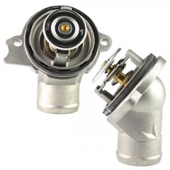 FOR Mercedes ML500 Engine Coolant Thermostat Aluminium Housing + Seal 1122030275