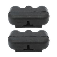 2PCS Radiator Rubber Mount OE# 17101439113 FOR BMW 745Li 745i 750Li 750i