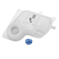 New Coolant Expansion Tank Reservoir + Cap for VW Passat Audi A4 A6 8D0121403